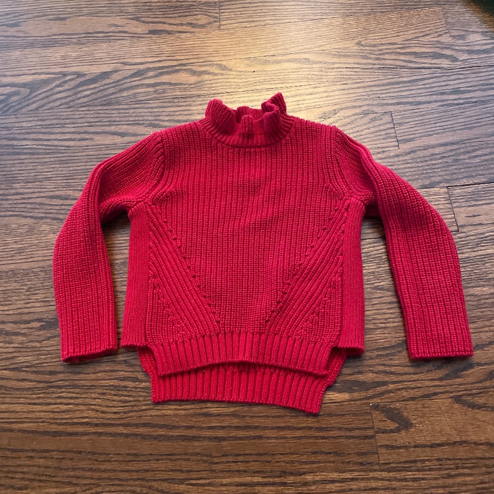Red sweater
